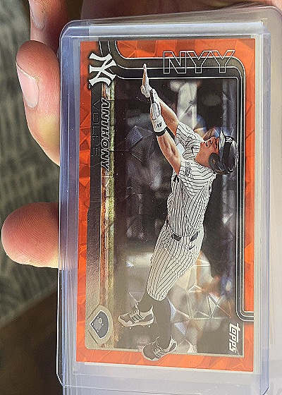 2025 Topps #35 Anthony Volpe — front