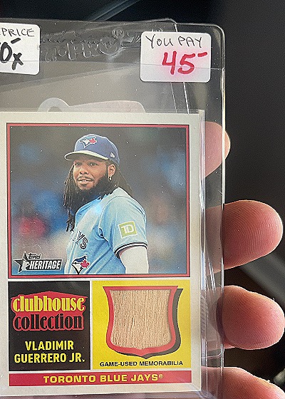 2025 Topps Heritage #CCR-VG Vladimir Guerrero Jr. — front