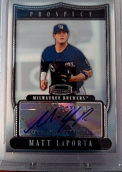 2007 Bowman Sterling #BSP-MLP Matt LaPorta — front