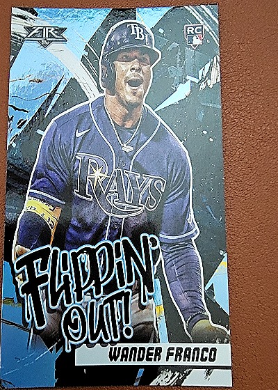 2022 Topps Fire #FO-4 Wander Franco — front