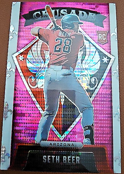 2022 Panini Chronicles #17 Seth Beer — front