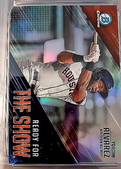 2019 Bowman Chrome #RFTS-10 Yordan Alvarez — front