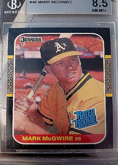 1987 Donruss #46 Mark McGwire — front