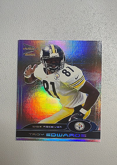 2000 Pacific Prism #81 Troy Edwards — front