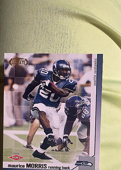 2002 Score #2002 Maurice Morris — front