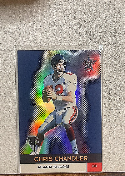 1995 Upper Deck #1 Chris Chandler — front