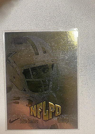 1999 Skybox Metal Universe #188 Deion Sanders — front