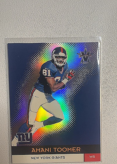 1997 Topps #81 Amani Toomer — front