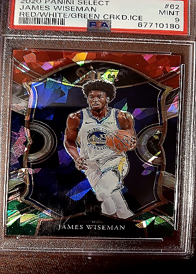 2020 Panini Select #62 James Wiseman — front