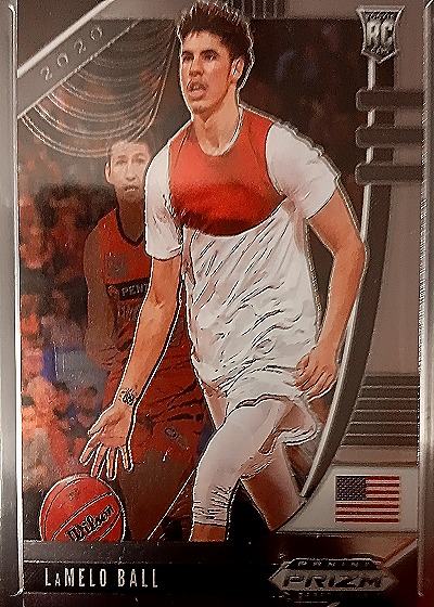 2020 Panini Prizm Draft Picks #43 LaMelo Ball — front