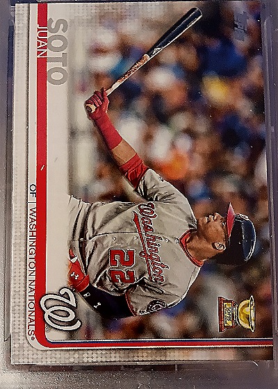 2019 Topps #213a Juan Soto — front