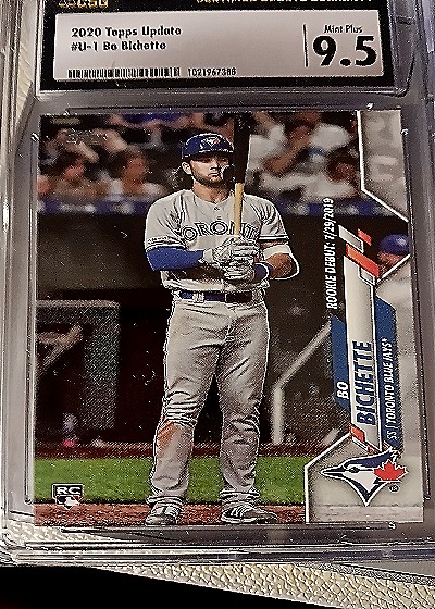 2020 Topps Update #U-1 Bo Bichette — front