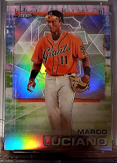 2021 Bowman's Best #20 Marco Luciano — front