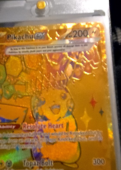 2016 Pokémon TCG #179/131 Pikachu EX — front