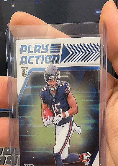 2024 Panini Donruss Optic #5 Justin Fields — front