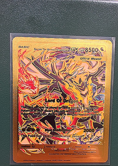 2024 Pokémon GX #GX Kyurem The Ultimate Dragon Lord — front