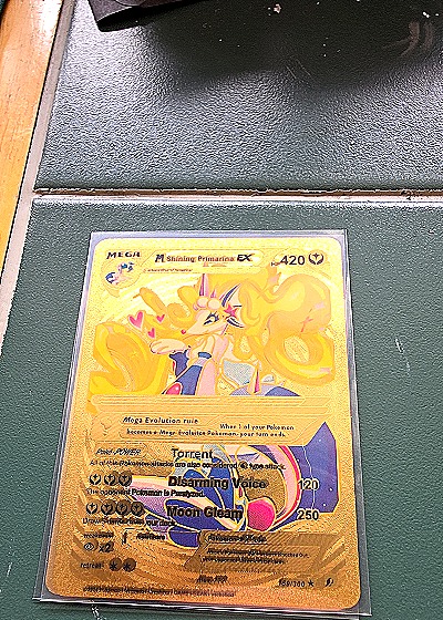 2016 Pokémon TCG SM176 Shining Primarina EX — front