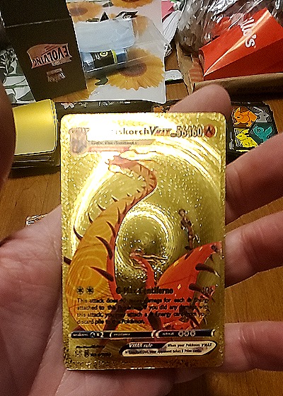 2021 Pokemon SV107/SV122 Charizard VMAX — front