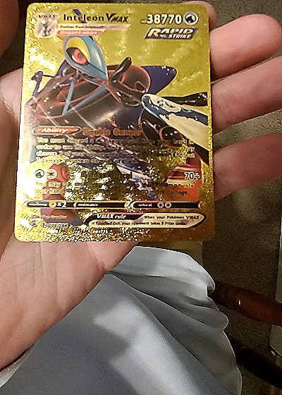2021 Pokemon TCG #387/70 Inteleon VMAX — front