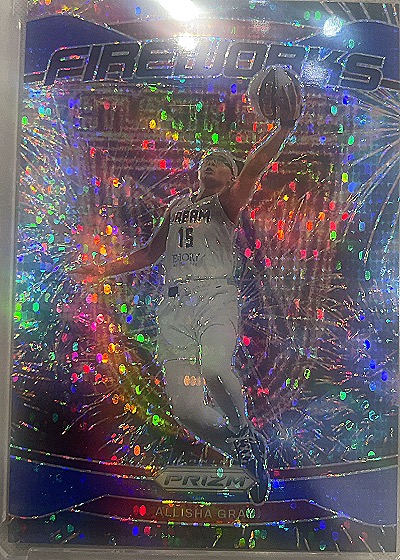 2018 Panini Prizm #FIREWORKS Alisha Gray — front