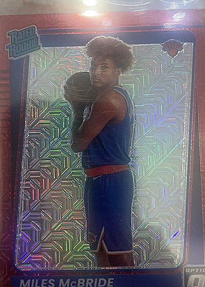 2021 Donruss Optic #174 Miles McBride — front