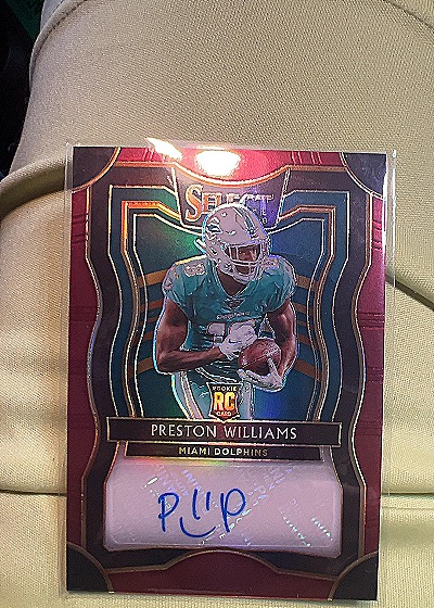 2019 Panini Select #RS-47 Preston Williams — front