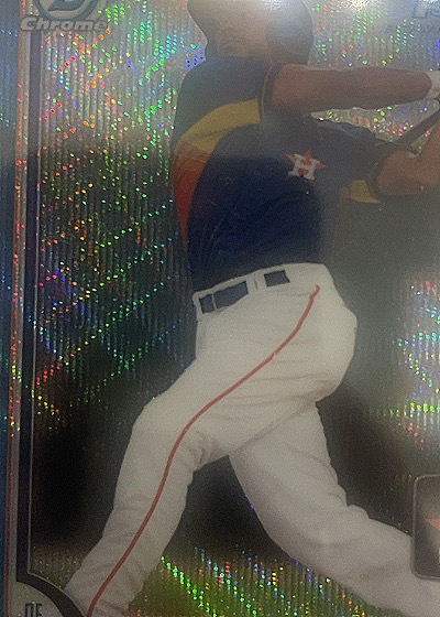 2020 Topps Chrome #DE Jose Altuve — front