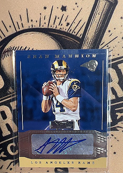 2016 Donruss Signature Series #38 Sean Mannion — front