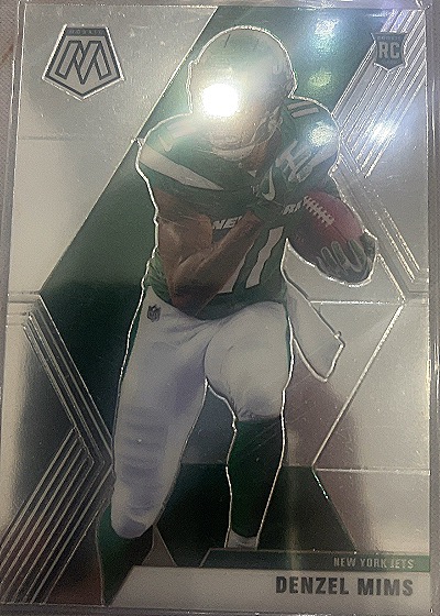 2020 Panini Mosaic #225 Denzel Mims — front