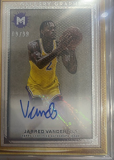 2023 Topps Motif #GG-JV Jarred Vanderbilt — front