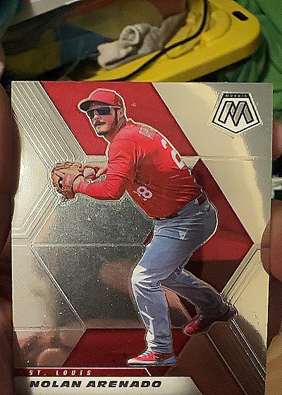 2021 Panini Mosaic #34 Nolan Arenado — front