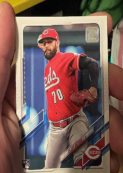 2021 Topps #333 Tejay Antone — front