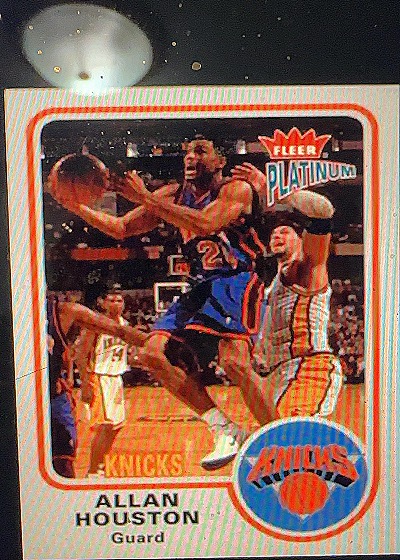 2002 Fleer Platinum #118 Allan Houston — front