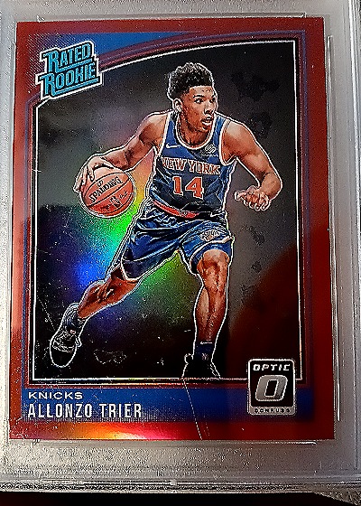 2018 Donruss Optic #175 Allonzo Trier — front