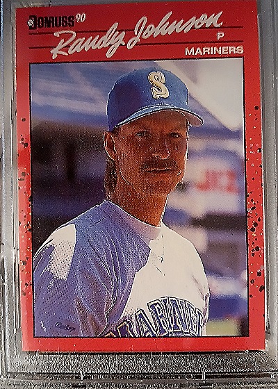 1990 Donruss #379 Randy Johnson — front