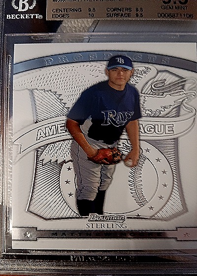 2009 Bowman Sterling #BSP-MM Matt Moore — front