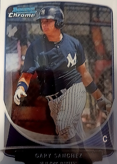2013 Bowman Chrome #TP-31 Gary Sanchez — front