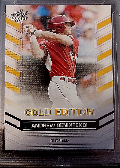2015 Leaf Draft #03 Andrew Benintendi — front