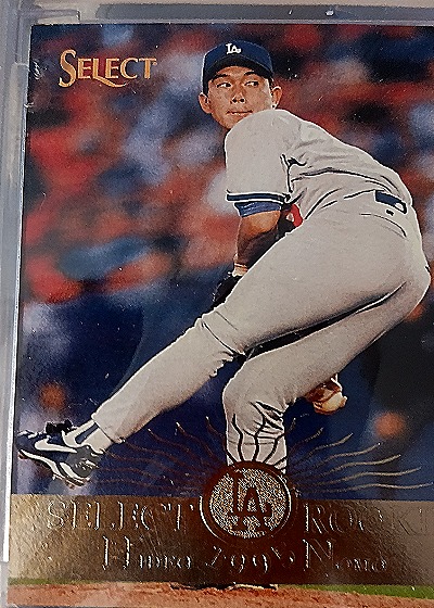1995 Pinnacle Select #251 Hideo Nomo — front