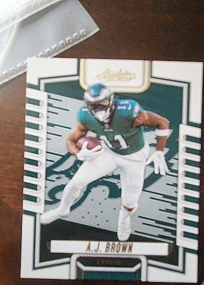 2023 Panini Absolute #91 A.J. Brown — front