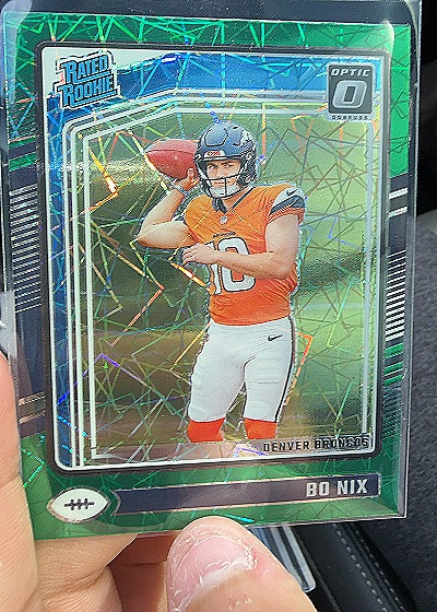 2024 Panini Donruss Optic #209 Bo Nix — front