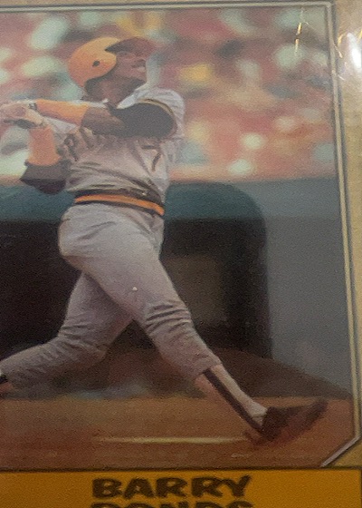 1987 Topps #320 Barry Bonds — front