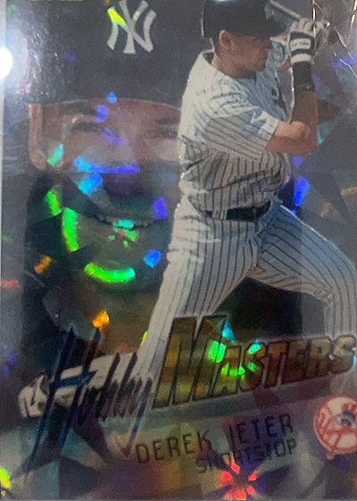 1996 Topps Heritage Masters #HM-1 Derek Jeter — front