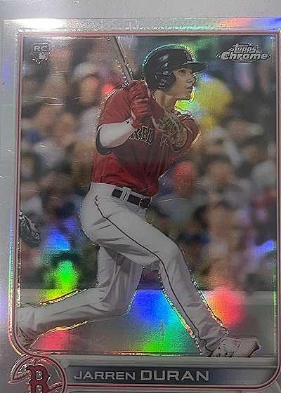2022 Topps Chrome #70 Jarren Duran — front