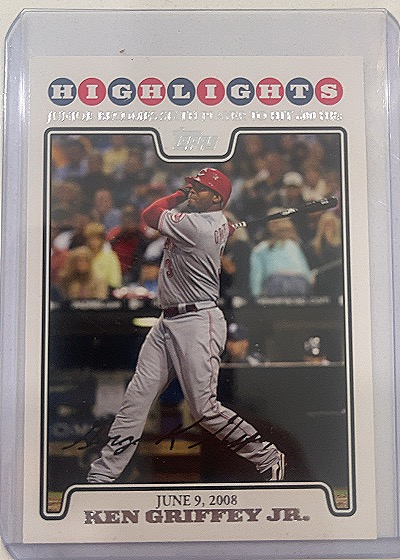 2008 Topps #UH119 Ken Griffey Jr. — front