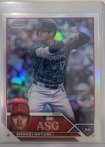 2023 Topps Chrome Update #ASG-6 Shohei Ohtani — front