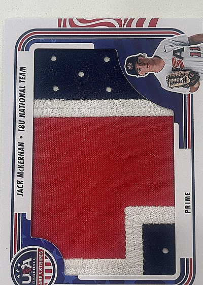 2024 Panini USA Baseball Stars and Stripes #Prime Jack McKernan — front