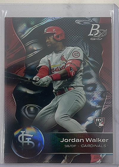 2023 Bowman Platinum #44 Jordan Walker — front