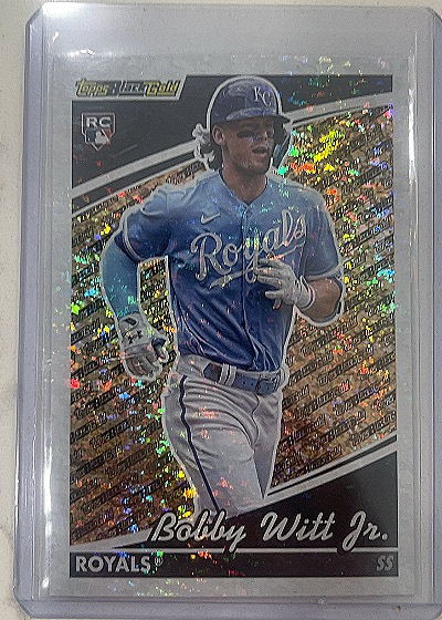 2022 Topps Platinum #RC Bobby Witt Jr. — front