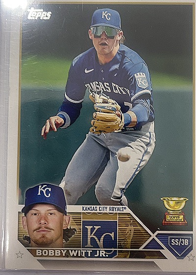2023 Topps #7 Bobby Witt Jr. — front